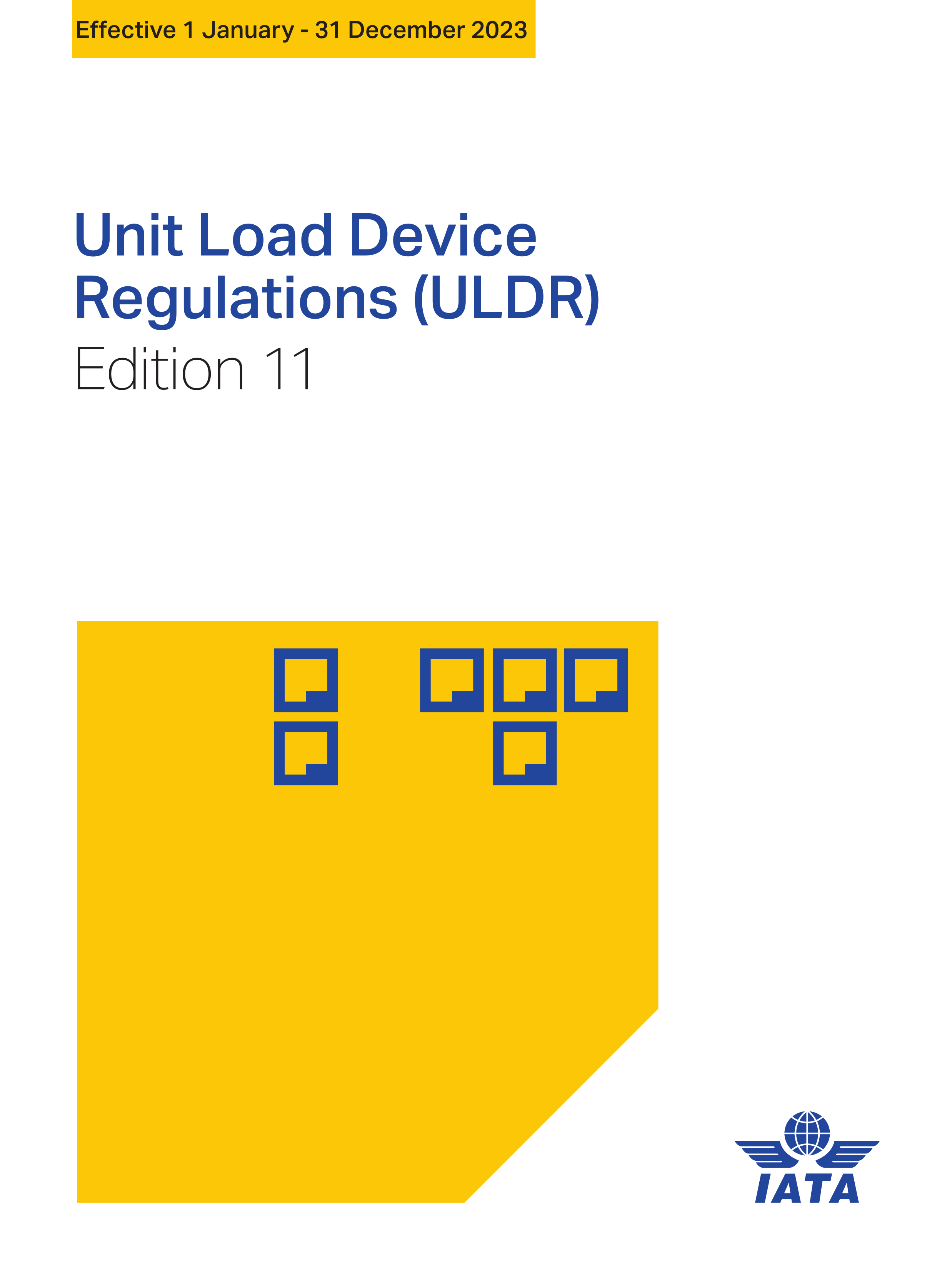 2023 ULD Regulations (ULDR)