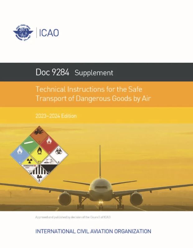 ICAO 9284 Supplement 2023-2024
